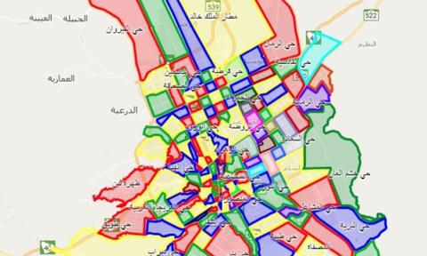 الاحياء التي ستزال في الرياض قريبا 1445