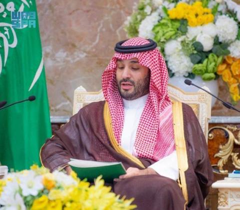 شاهد: ولي العهد يقيم حفل الاستقبال السنوي لأصحاب الفخامة والدولة وكبار الشخصيات الإسلامية ويلقي كلمة بهذه المناسبة