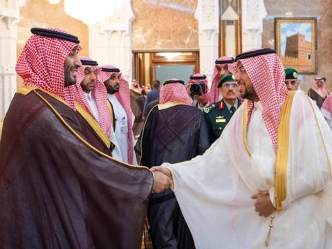 شاهد: ولي العهد يقيم حفل الاستقبال السنوي لأصحاب الفخامة والدولة وكبار الشخصيات الإسلامية ويلقي كلمة بهذه المناسبة