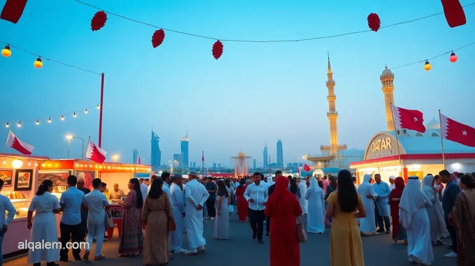 احتفال مميز بالعيد الوطني القطري في البحرين