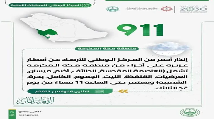 عاجل: الكارثة تدق أبواب هذه المنطقة السعودية