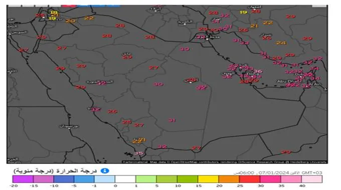 حرارة جدة تطيح بالقريات: خبير أرصاد ينذر بأيام